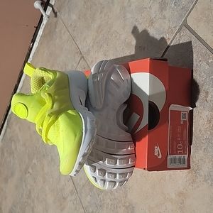 Neon Nike Presto- toddler 10